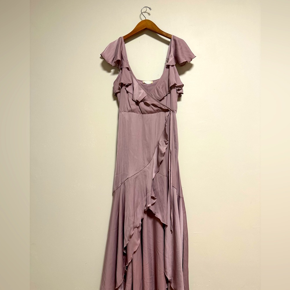 Altar’d State. NWT. Size S. Long dress. Elderberry color.